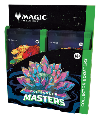 MTG - COMMANDER MASTERS - CAJA DE BOOSTER PARA COLECCIONISTA INGLÉS