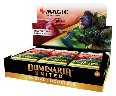 MTG - DOMINARIA UNITED - BOÎTE DE BOOSTER JUMPSTART ANGLAIS