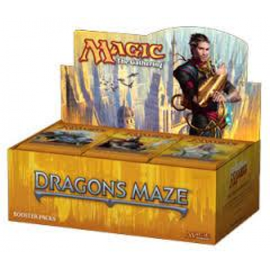 MTG - LABERINTO DEL DRAGÓN - CAJA DE BOOSTER EN INGLÉS