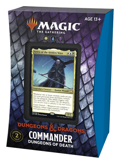 MTG - DONJONS &amp; DRAGONS : AVENTURES DANS LES ROYAUMES OUBLIÉS - COMMANDER DECKS