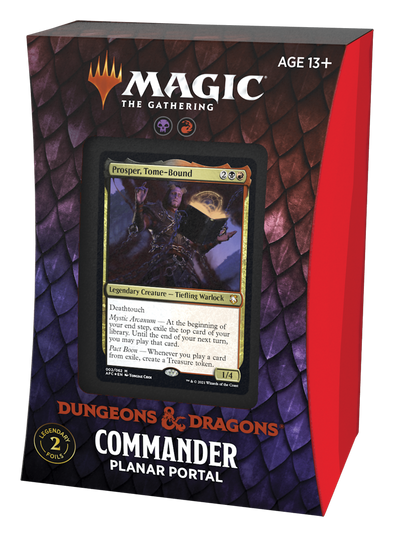 MTG - DONJONS &amp; DRAGONS : AVENTURES DANS LES ROYAUMES OUBLIÉS - COMMANDER DECKS