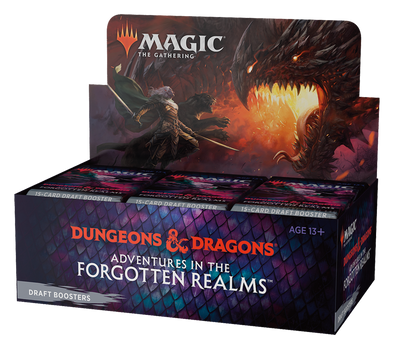 MTG - DUNGEONS &amp; DRAGONS : AVENTURES DANS LES ROYAUMES OUBLIÉS - DRAFT BOX BOOSTER ANGLAIS