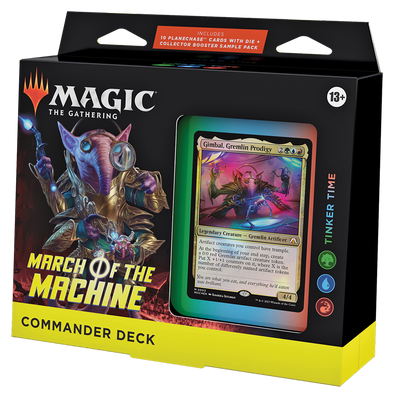 MTG - MARCHA DE LA MÁQUINA - COMMANDER DECKS