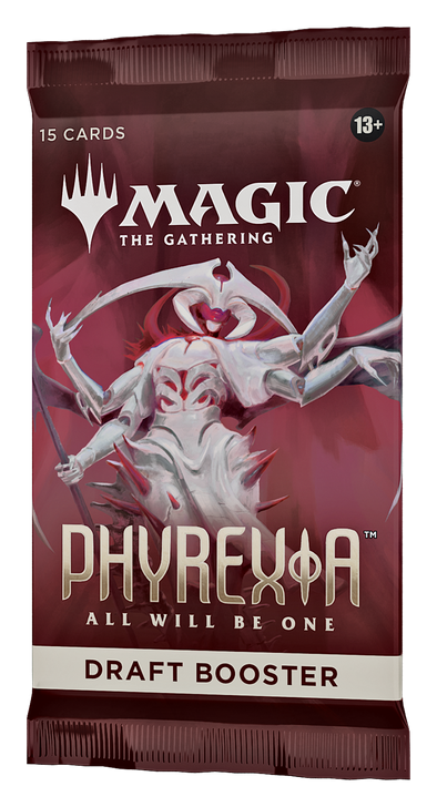 MTG - PHYREXIA: TODOS SERÁ UNO - BORRADOR DE PAQUETE DE BOOSTER EN INGLÉS