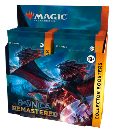 MTG - RAVNICA REMASTERED - CAJA DE BOOSTER PARA COLECCIONISTA INGLÉS