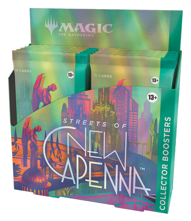 MTG - CALLES DE NEW CAPENNA - CAJA DE BOOSTER PARA COLECCIONISTA INGLÉS