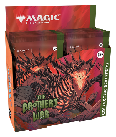 MTG - LA GUERRA DE LOS HERMANOS - CAJA DE BOOSTER PARA COLECCIONISTA INGLÉS