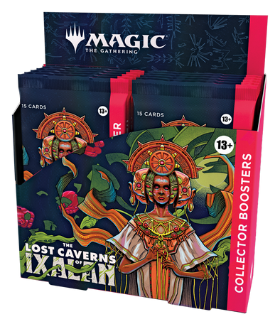 MTG - LAS CAVERNAS PERDIDAS DE IXALAN - CAJA DE BOOSTER PARA COLECCIONISTA INGLÉS