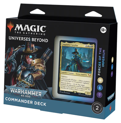 MTG - UNIVERSOS MÁS ALLÁ: WARHAMMER 40,000 - MAZO DE COMMANDER