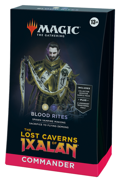 MTG - THE LOST CAVERNS OF IXALAN - COMMANDER DECK - BLOOD RITES