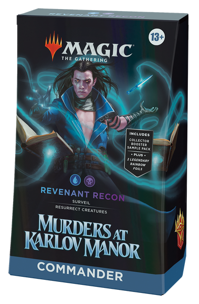 MTG - MURDERS AT KARLOV MANOR - COMMANDER DECKS