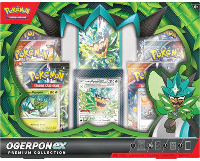 COLECCIÓN PREMIUM POKEMON OGERPON EX (PREVENTA)