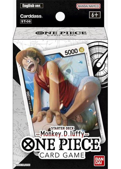 JEU DE CARTES ONE PIECE - DECK DE DÉMARRAGE - SINGE D. LUFFY