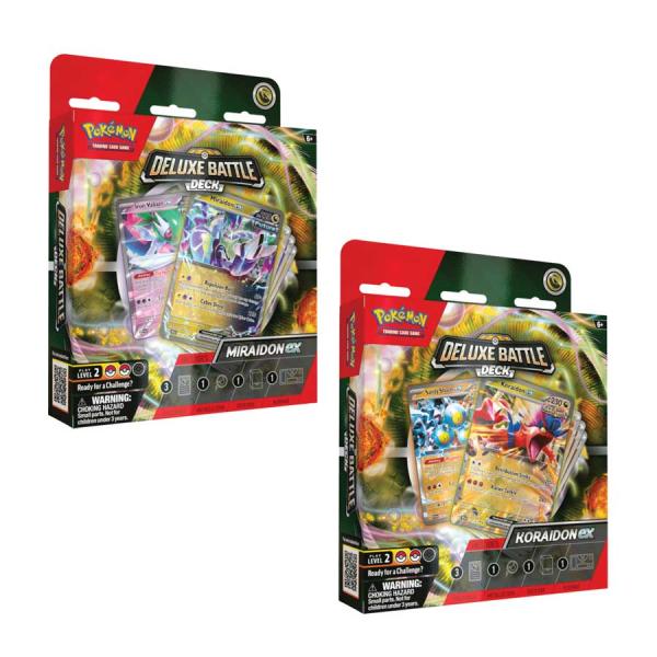 BARAJAS DE BATALLA DE POKEMON EX DELUXE MIRAIDON/KORAIDON