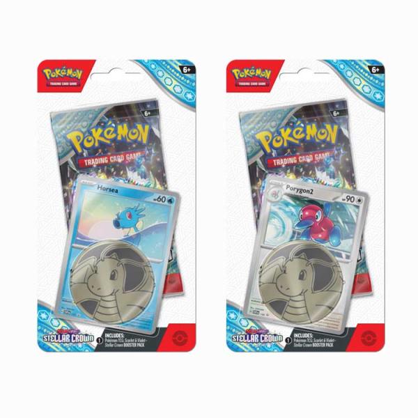 BLISTER POKEMON SV07 STELLAR CROWN CHECKLANE (PRE-ORDEN)