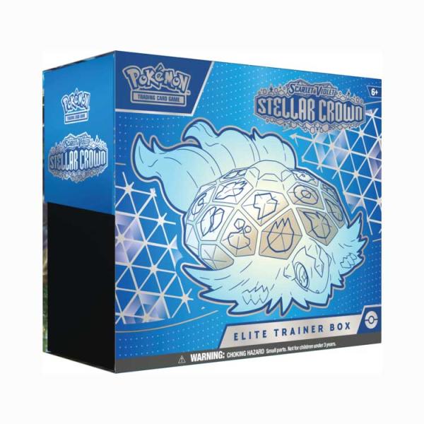 CAJA DE ENTRENADOR ELITE POKEMON SV07 STELLAR CROWN (PREVENTA)