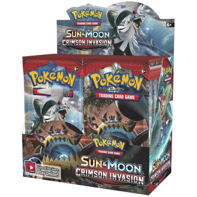 POKÉMON - BOÎTE DE BOOSTER D'INVASION CRIMSON