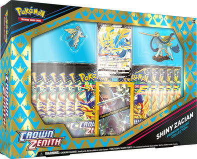 POKEMON - CROWN ZENITH - COLECCIÓN DE FIGURAS PREMIUM - SHINY ZACIAN