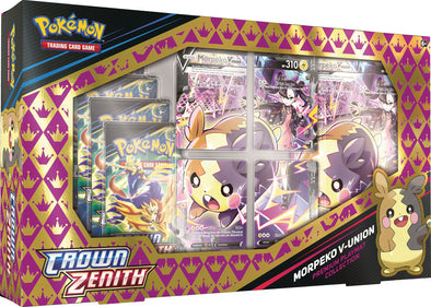 POKEMON - CROWN ZENITH - COLLECTION DE TAPIS DE JEU PREMIUM - MORPEKO V-UNION