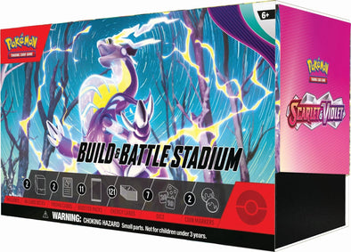 POKEMON - SCARLET AND VIOLET - BASE SET - BUILD & BATTLE STADIUM