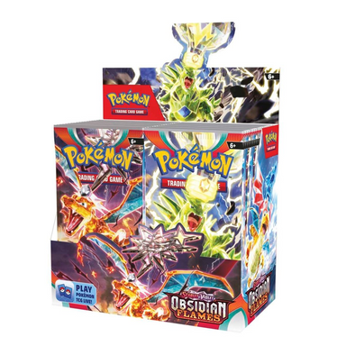 POKEMON - SCARLET AND VIOLET - OBSIDIAN FLAMES - BOOSTER BOX