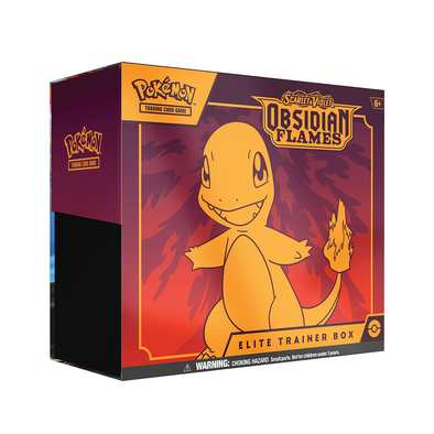 POKEMON - SCARLET AND VIOLET - OBSIDIAN FLAMES - ELITE TRAINER BOX