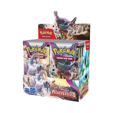 POKEMON - ESCARLATA Y VIOLETA - PALDEA EVOLUCIONADO - CAJA DE BOOSTER