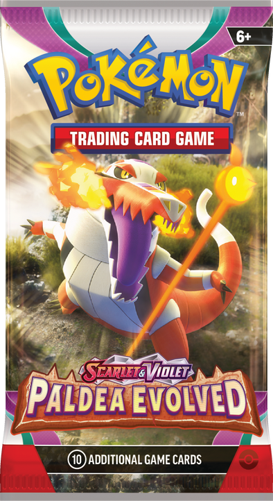 POKEMON - ÉCARLATE ET VIOLET - PALDEA EVOLVED - BOOSTER PACK