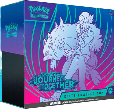 ORDER LIMIT Pokemon - Scarlet and Violet - Journey Together - Elite Trainer Box (PRE-ORDER)