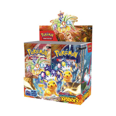 Pokémon - Scarlet y Violet - Surging Sparks - Caja de refuerzo (pedido por adelantado)