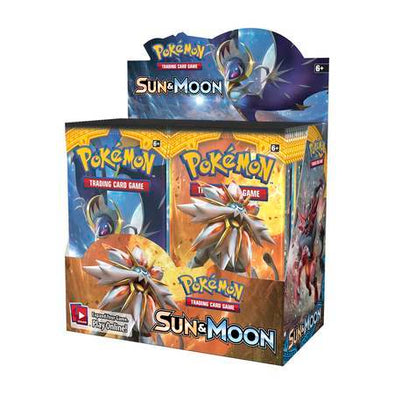 POKEMON - CAJA DE BOOSTER SOL Y LUNA