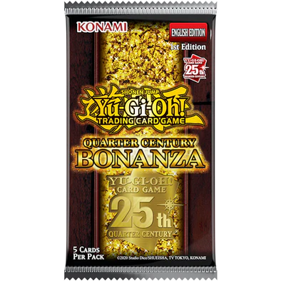 CAJA DE SOBRES BONANZA DE YGO QUARTER CENTURY (PREVENTA)