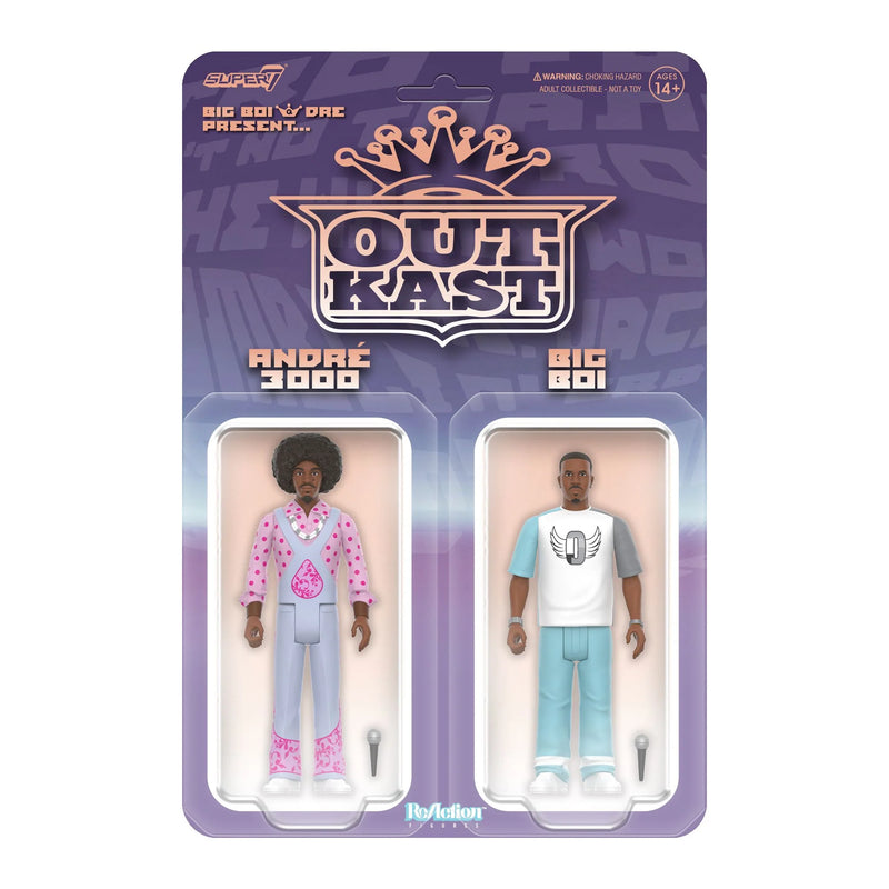 OutKast ReAction Figures Wave 3 OutKast (Big Boi & Dre Present)