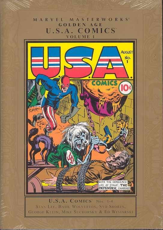 Marvel Masterworks Golden Age Usa Comics Tapa dura Volumen 01 Nueva edición (Jan072425)