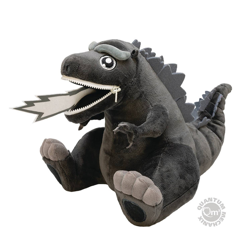 Godzilla Black And White presenta un adelanto del peluche exclusivo Zippermouth