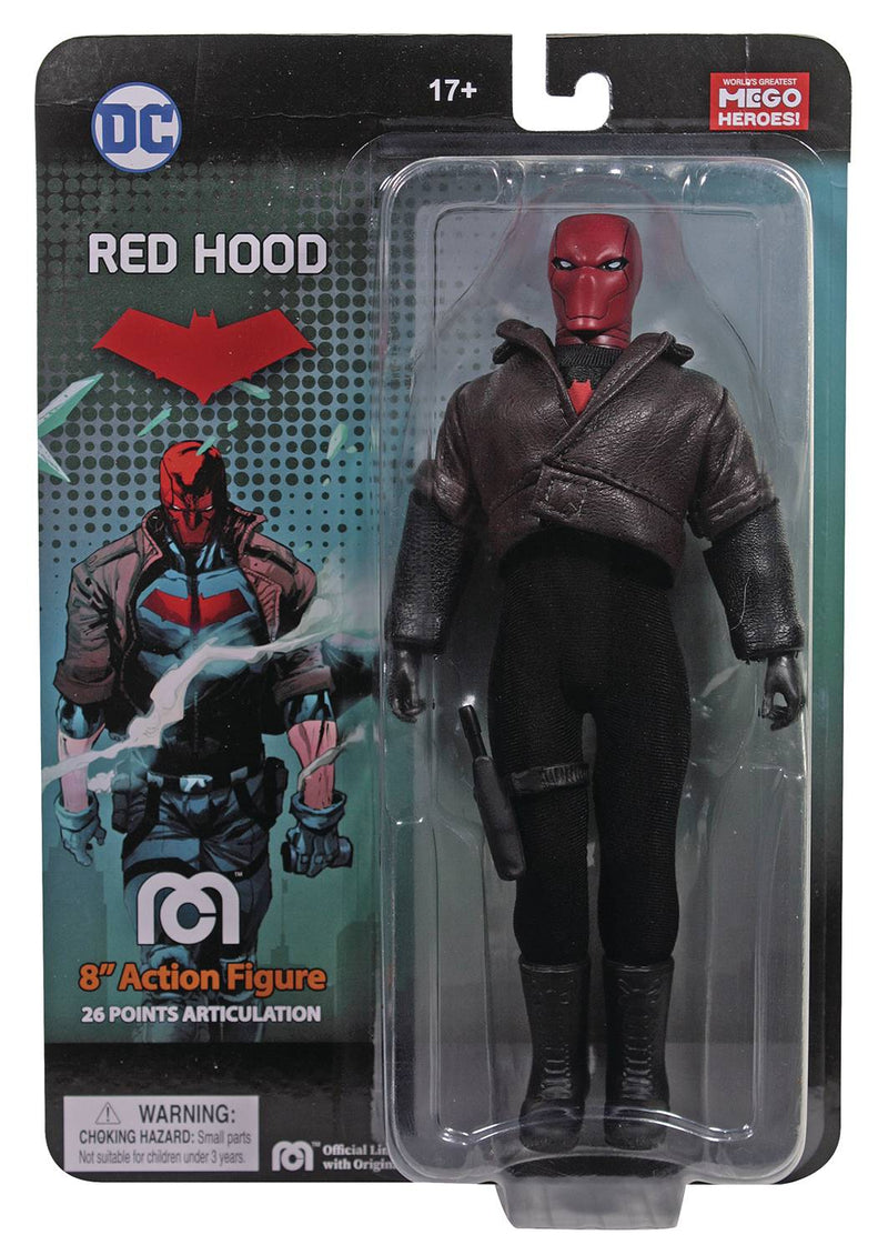 Figura de acción MEGO DC HEROES RED HOOD PX de 8 pulgadas