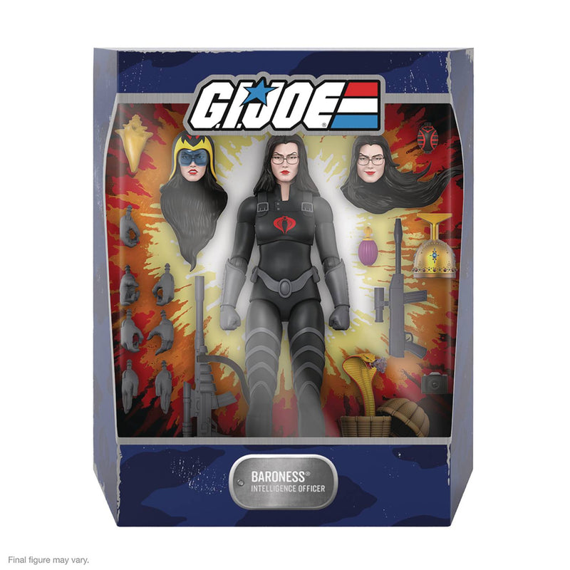 TRAJE BARONESS NEGRO ULTIMATES GI JOE WAVE 4 AF (NETO) (C: 1-1