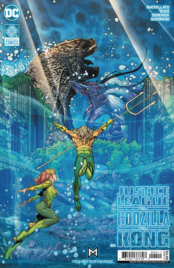 JUSTICE LEAGUE VS GODZILLA VS KONG #4