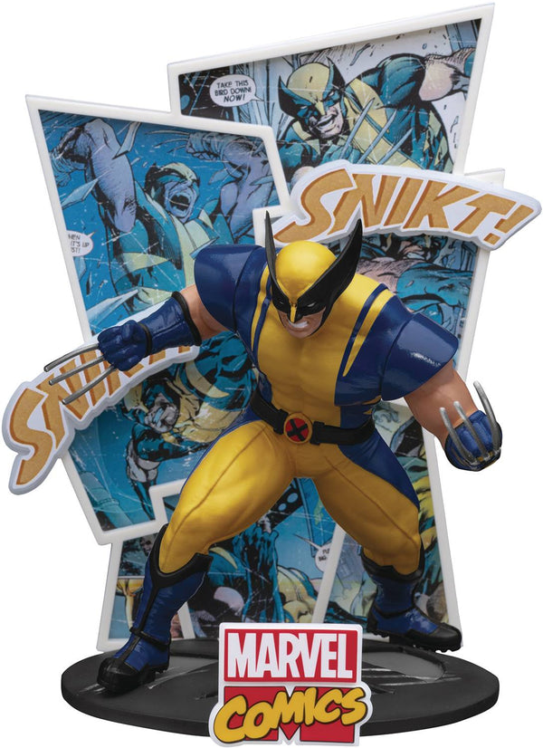 Estatua exclusiva de Wolverine D-Stage Ds-151 de Marvel Comics de Sdcc 2024