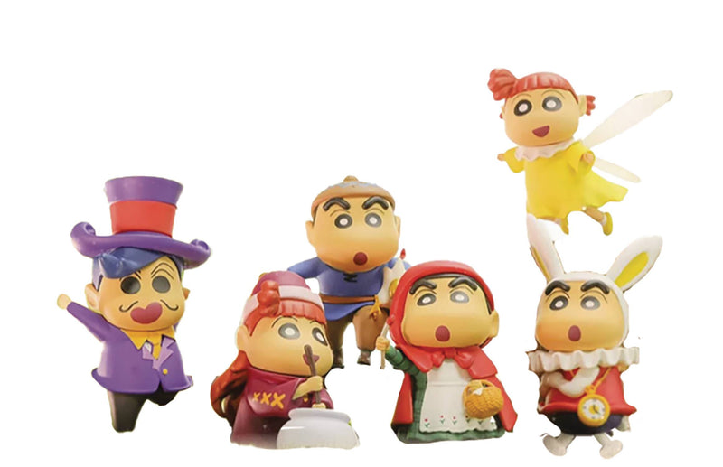 CRAYON SHIN-CHAN FAIRY TALE 6PC FIGURE BMB