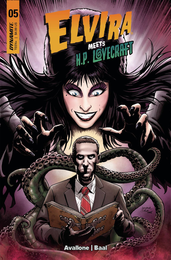 Elvira conoce a Hp Lovecraft #5 Portada B Baal