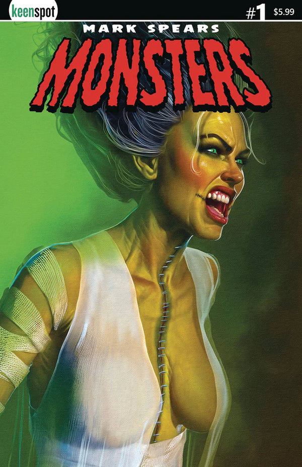 Mark Spears Monsters #1 Cover E Bridezilla