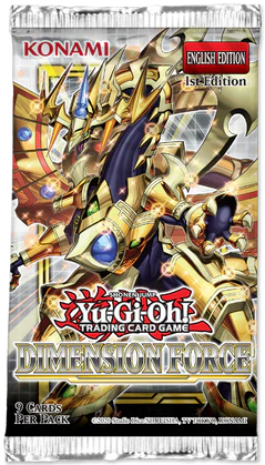 Paquete de refuerzo de Yugioh - Fuerza Dimensional