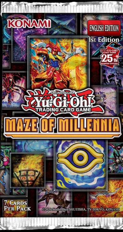 YUGIOH - CAJA DE BOOSTER DEL LABERINTO DE MILENIOS - 1.ª EDICIÓN