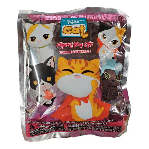 Purrfect Pets Cats - Figural Bag Clip blind bag