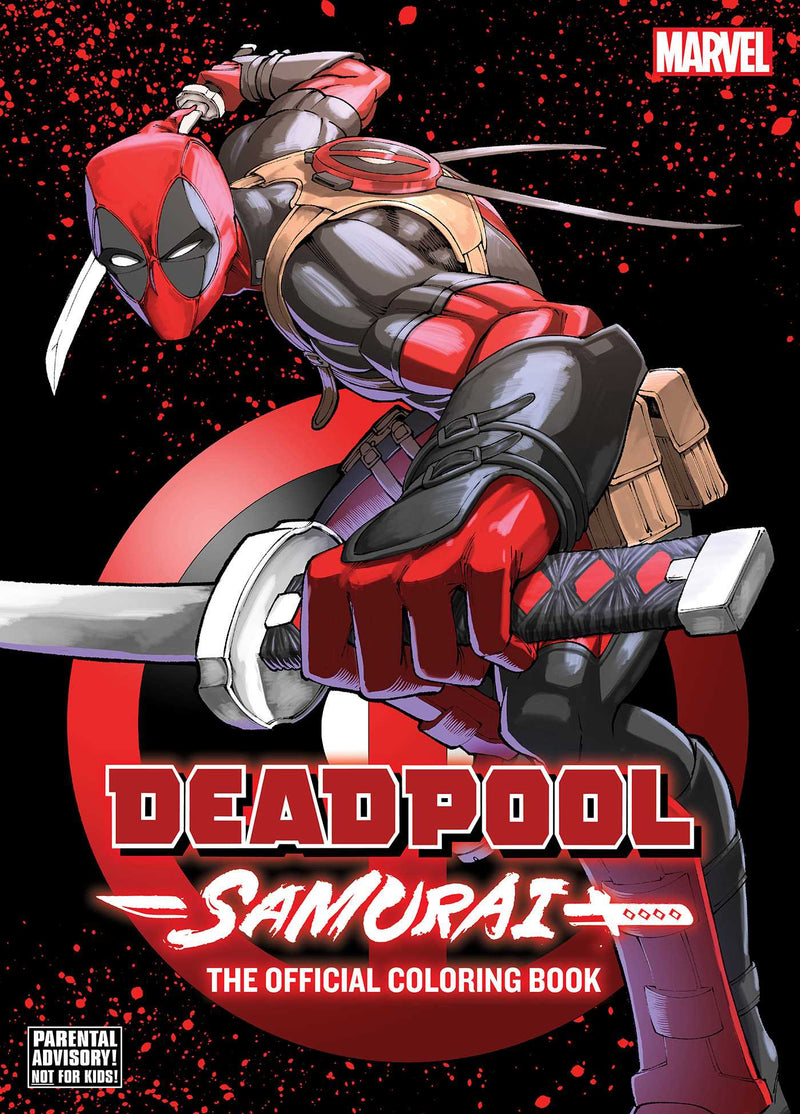 Deadpool Samurai Official Coloring Book Softcover