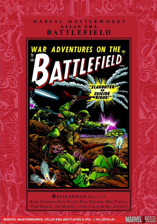 Marvel Masterworks Atlas Era Battlefield Tapa dura Volumen 01