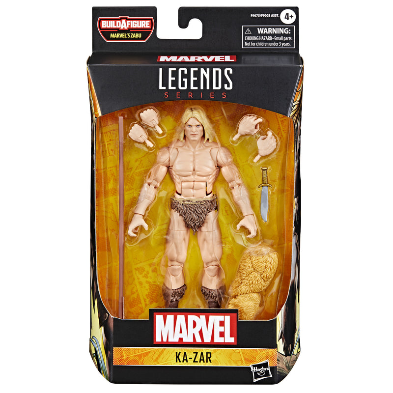 LEYENDAS DE MARVEL KA-ZAR DE 6 PULGADAS