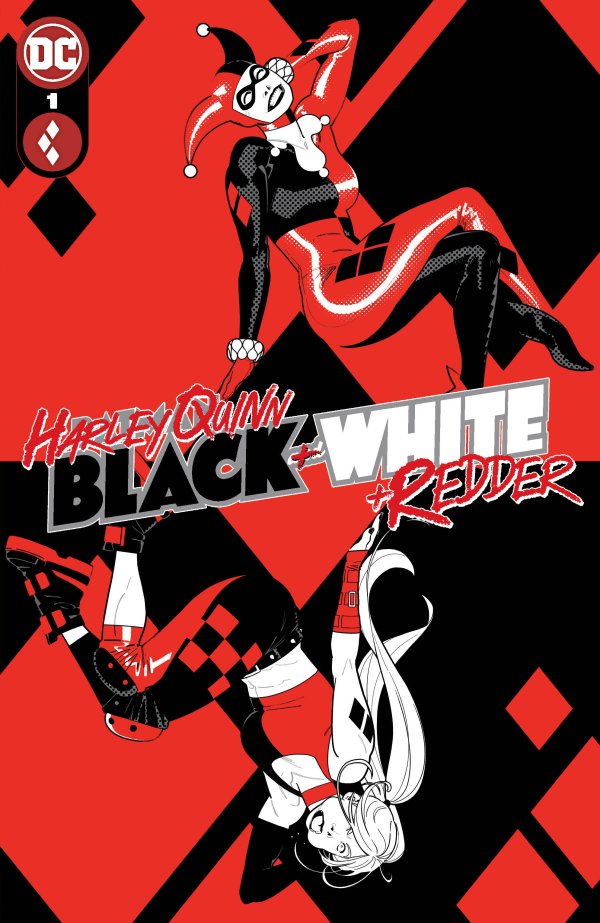 HARLEY QUINN NEGRO BLANCO ROJO #1 (DE 6)