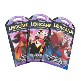 DISNEY LORCANA: RISE OF THE FLOODBORN - SLEEVED BOOSTER PACK